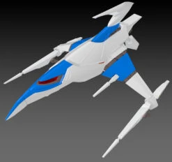 PLUM Dariusburst CS Core Figurine Plastic Kit 1/144 Legend Silver Hawk 3F-1B Space Fighter 2P Color Ver. 14 Cm + Burst Parts For Legend Silver Hawk Burst 20 Cm -Jouet Modèle Boutique poa38596 4