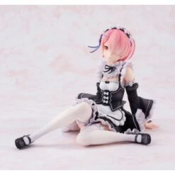 REVOLVE RE:ZERO STARTING LIFE IN A ANOTHER WORLD RAM -Jouet Modèle Boutique rezero starting life in another world statuette 18 ram revolve