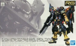BANDAI GUN68958 GUNPLA RG 1/144 GUNDAM ASTRAY GOLD FRAME AMATSU MINA GOLD COATING