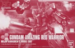 BANDAI GUN83524 GUNPLA HGBF 1/144 AMAZING RED WARRIOR FULL COLOR COATING
