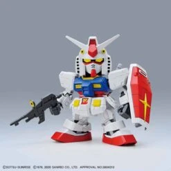 BANDAI GUN70469 SD HELLO KITTY/GUNDAM RX-78-2 EX STAND -Jouet Modèle Boutique sdex hello kitty rx782 5