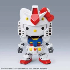 BANDAI GUN70469 SD HELLO KITTY/GUNDAM RX-78-2 EX STAND -Jouet Modèle Boutique sdex hello kitty rx782 8
