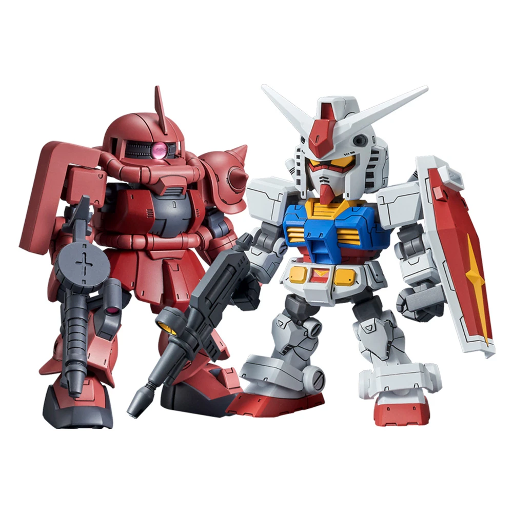 BANDAI GUN60276 GUNPLA SD CROSS SILHOUETTE RX-78-2 & MS-06S ZAKU II 4 BANDAI GUN60276 GUNPLA SD CROSS SILHOUETTE RX-78-2 & MS-06S ZAKU II – Image 2