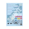 BANDAI Water Decal Macross Plus HG 1/100 YF-21 -Jouet Modèle Boutique water decal hg yf 21 o