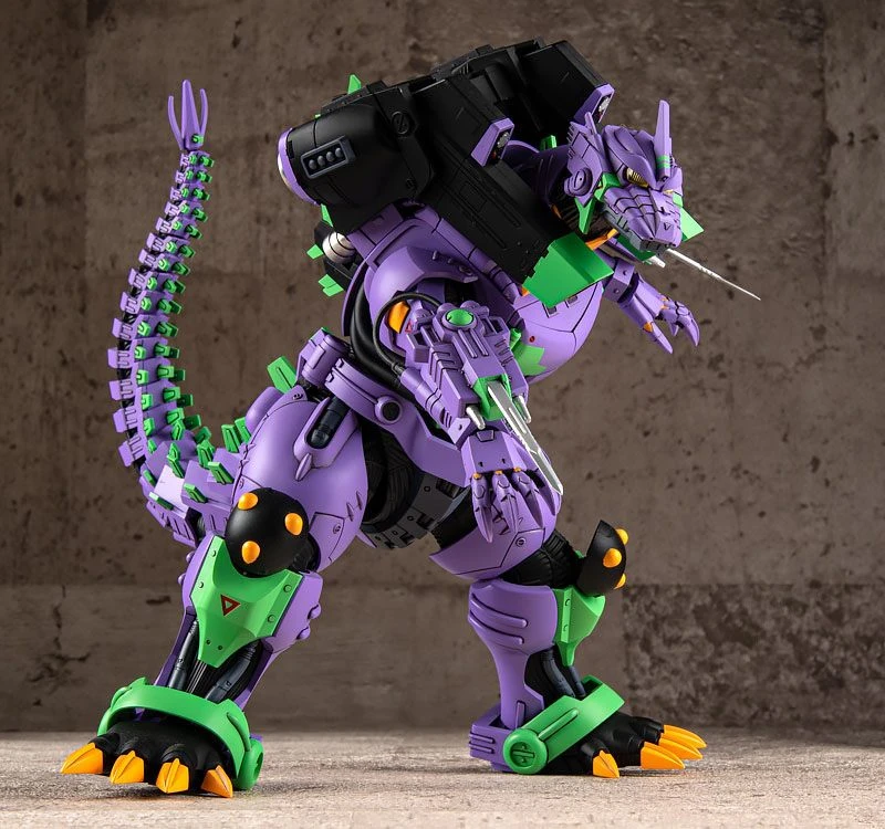AOSHIMA GODZILLA VS EVANGELION MAQUETTE TYPE-3 KIRYU EVA UNIT-01 COLOR VER. 24 CM 10 AOSHIMA GODZILLA VS EVANGELION MAQUETTE TYPE-3 KIRYU EVA UNIT-01 COLOR VER. 24 CM – Image 8