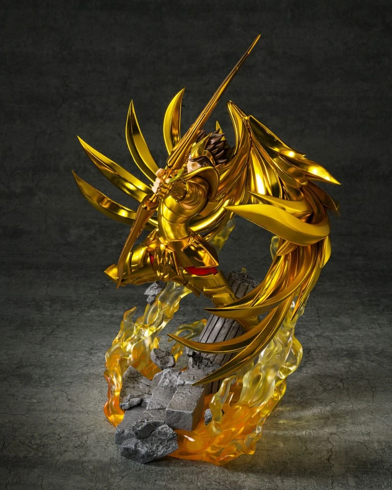 BANDAI Saint Seiya Statuette PVC Figuarts ZERO Metallic Touch Sagitarius Seiya 25 Cm 5 BANDAI Saint Seiya Statuette PVC Figuarts ZERO Metallic Touch Sagitarius Seiya 25 Cm – Image 3