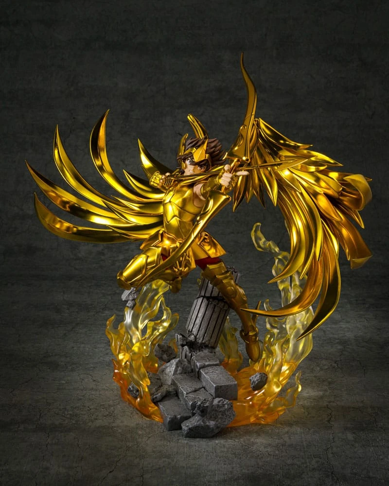 BANDAI Saint Seiya Statuette PVC Figuarts ZERO Metallic Touch Sagitarius Seiya 25 Cm 4 BANDAI Saint Seiya Statuette PVC Figuarts ZERO Metallic Touch Sagitarius Seiya 25 Cm – Image 2