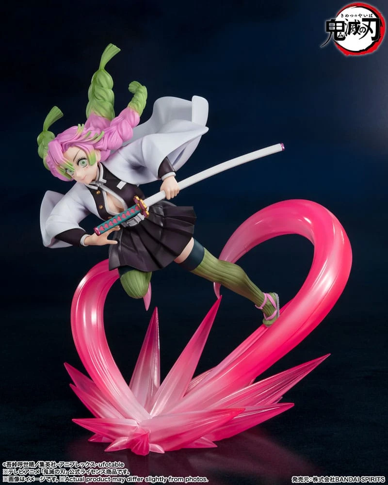 BANDAI Demon Slayer: Kimetsu No Yaiba Statuette PVC FiguartsZERO Mitsuri Kanroji 22 Cm 4 BANDAI Demon Slayer: Kimetsu No Yaiba Statuette PVC FiguartsZERO Mitsuri Kanroji 22 Cm – Image 2