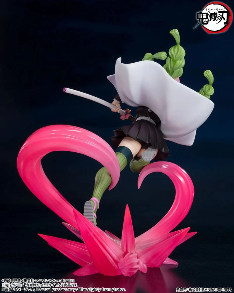 BANDAI Demon Slayer: Kimetsu No Yaiba Statuette PVC FiguartsZERO Mitsuri Kanroji 22 Cm 6 BANDAI Demon Slayer: Kimetsu No Yaiba Statuette PVC FiguartsZERO Mitsuri Kanroji 22 Cm – Image 4