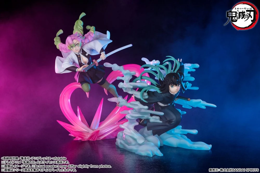 BANDAI Demon Slayer: Kimetsu No Yaiba Statuette PVC FiguartsZERO Mitsuri Kanroji 22 Cm 8 BANDAI Demon Slayer: Kimetsu No Yaiba Statuette PVC FiguartsZERO Mitsuri Kanroji 22 Cm – Image 6