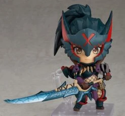 MONSTER HUNTER WORLD ICEBORNE FIGURINE NENDOROID HUNTER: FEMALE NARGACUGA ALPHA ARMOR VER. DX -Jouet Modèle Boutique x cap12035 a