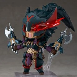 MONSTER HUNTER WORLD ICEBORNE FIGURINE NENDOROID HUNTER: FEMALE NARGACUGA ALPHA ARMOR VER. DX -Jouet Modèle Boutique x cap12036 c