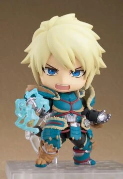 MONSTER HUNTER WORLD ICEBORNE FIGURINE NENDOROID HUNTER: MALE ZINOGRE ALPHA ARMOR VER. DX 10 CM -Jouet Modèle Boutique x cap12175 b