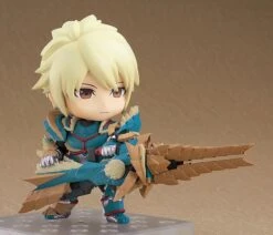 MONSTER HUNTER WORLD ICEBORNE FIGURINE NENDOROID HUNTER: MALE ZINOGRE ALPHA ARMOR VER. DX 10 CM -Jouet Modèle Boutique x cap12175 d