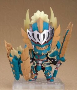 MONSTER HUNTER WORLD ICEBORNE FIGURINE NENDOROID HUNTER: MALE ZINOGRE ALPHA ARMOR VER. DX 10 CM -Jouet Modèle Boutique x cap12175 e