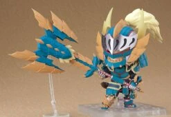 MONSTER HUNTER WORLD ICEBORNE FIGURINE NENDOROID HUNTER: MALE ZINOGRE ALPHA ARMOR VER. DX 10 CM -Jouet Modèle Boutique x cap12175 h