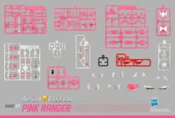 FLAME TOYS Power Rangers Figurine Furai Model Plastic Model Kit Pink Ranger 13 Cm -Jouet Modèle Boutique x flto20220702p g
