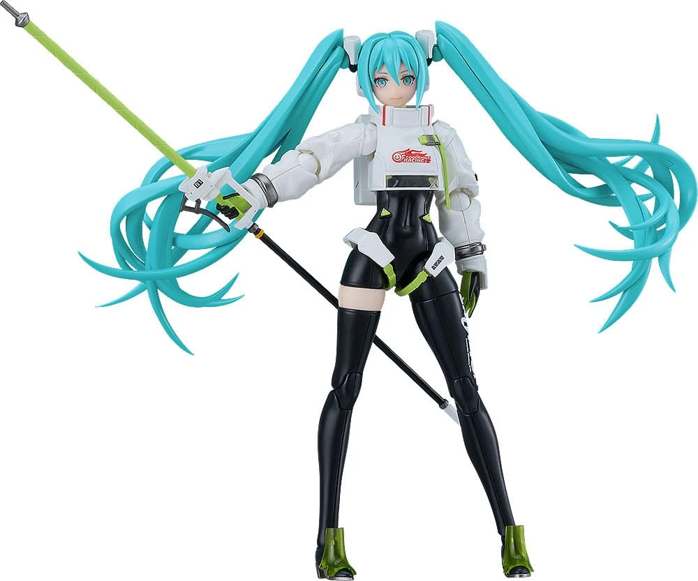 GOODSMILE COMPANY Hatsune Miku Figurine Plastic Model Kit Moderoid Racing Miku 2022 Ver. 16 Cm 4 GOODSMILE COMPANY Hatsune Miku Figurine Plastic Model Kit Moderoid Racing Miku 2022 Ver. 16 Cm – Image 2