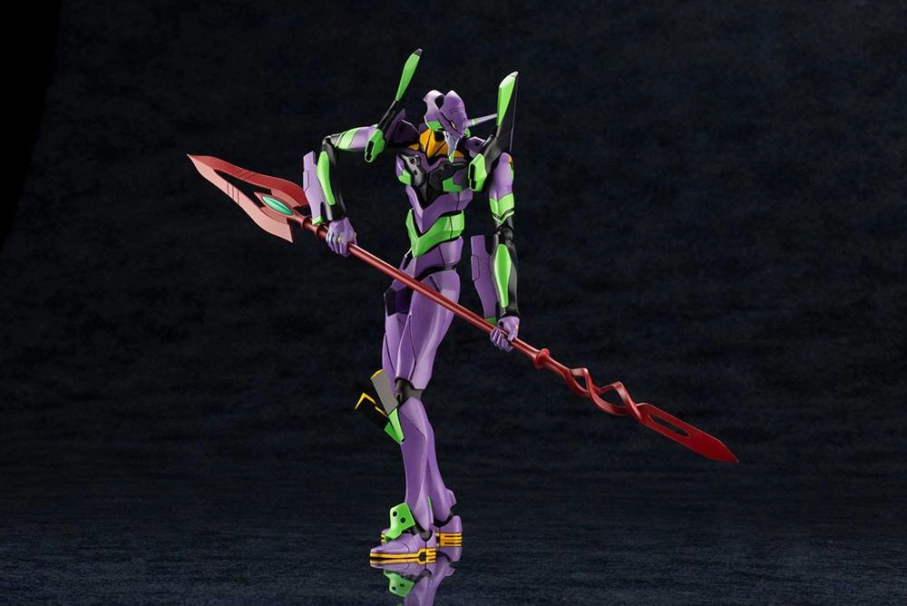 KOTOBUKIYA Evangelion 4.0 Figurine Plastic Model Kit 1/400 Evangelion Test Type-01 With Spear Of Cassius 19 Cm 6 KOTOBUKIYA Evangelion 4.0 Figurine Plastic Model Kit 1/400 Evangelion Test Type-01 With Spear Of Cassius 19 Cm – Image 4