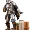 KOTOBUKIYA Star Wars Mandalorian ArtFx 1/7 Mandalorian & The Child 26cm -Jouet Modèle Boutique x ktosw178