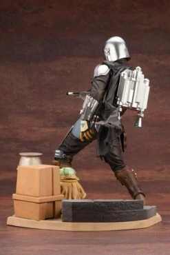 KOTOBUKIYA Star Wars Mandalorian ArtFx 1/7 Mandalorian & The Child 26cm -Jouet Modèle Boutique x ktosw178 d