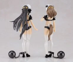 MAX FACTORY Guilty Princess Figurine PLAMAX GP-07 Underwear Body Girl Ran & Jelly: Maid Ver. Set 16 Cm -Jouet Modèle Boutique x mafc01351 b