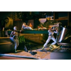 MEGAHOUSE MOBILE SUIT GUNDAM PACK 3 FIGURINES G.M.G. EARTH FEDERATION ARMY SOLDIERS 10 CM -Jouet Modèle Boutique x meho830563 h