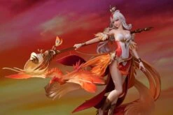 MYETHOS KING OF GLORY STATUETTE PVC 1/7 WANG ZHAOJUN FLYING PHOENIXES VER. 31 CM -Jouet Modèle Boutique x mth92302 h