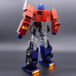 ROBOSEN TRANSFORMERS ROBOT AUTO-TRANSFORMABLE INTERACTIF OPTIMUS PRIME 48 CM *ANGLAIS* 14 ROBOSEN TRANSFORMERS ROBOT AUTO-TRANSFORMABLE INTERACTIF OPTIMUS PRIME 48 CM *ANGLAIS* -Jouet Modèle Boutique x rbsn qtz 40 t 01 b