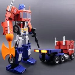 ROBOSEN TRANSFORMERS ROBOT AUTO-TRANSFORMABLE INTERACTIF OPTIMUS PRIME 48 CM *ANGLAIS* 17 ROBOSEN TRANSFORMERS ROBOT AUTO-TRANSFORMABLE INTERACTIF OPTIMUS PRIME 48 CM *ANGLAIS* -Jouet Modèle Boutique x rbsn qtz 40 t 01 e