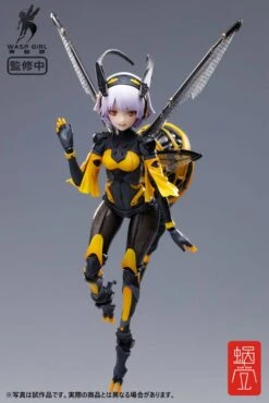 GN PROJECT FIGURINE 1/12 BEE-03W WASP GIRL BUN CHAN 17 CM -Jouet Modèle Boutique x sns50191 g