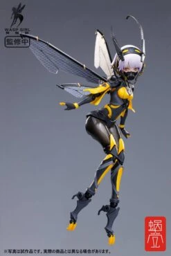 GN PROJECT FIGURINE 1/12 BEE-03W WASP GIRL BUN CHAN 17 CM -Jouet Modèle Boutique x sns50191 i